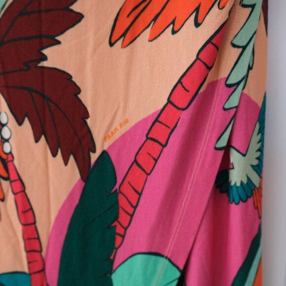 Farm Rio for Anthropologie knit tropical maxi skirt - Medium - Picture 2 of 5